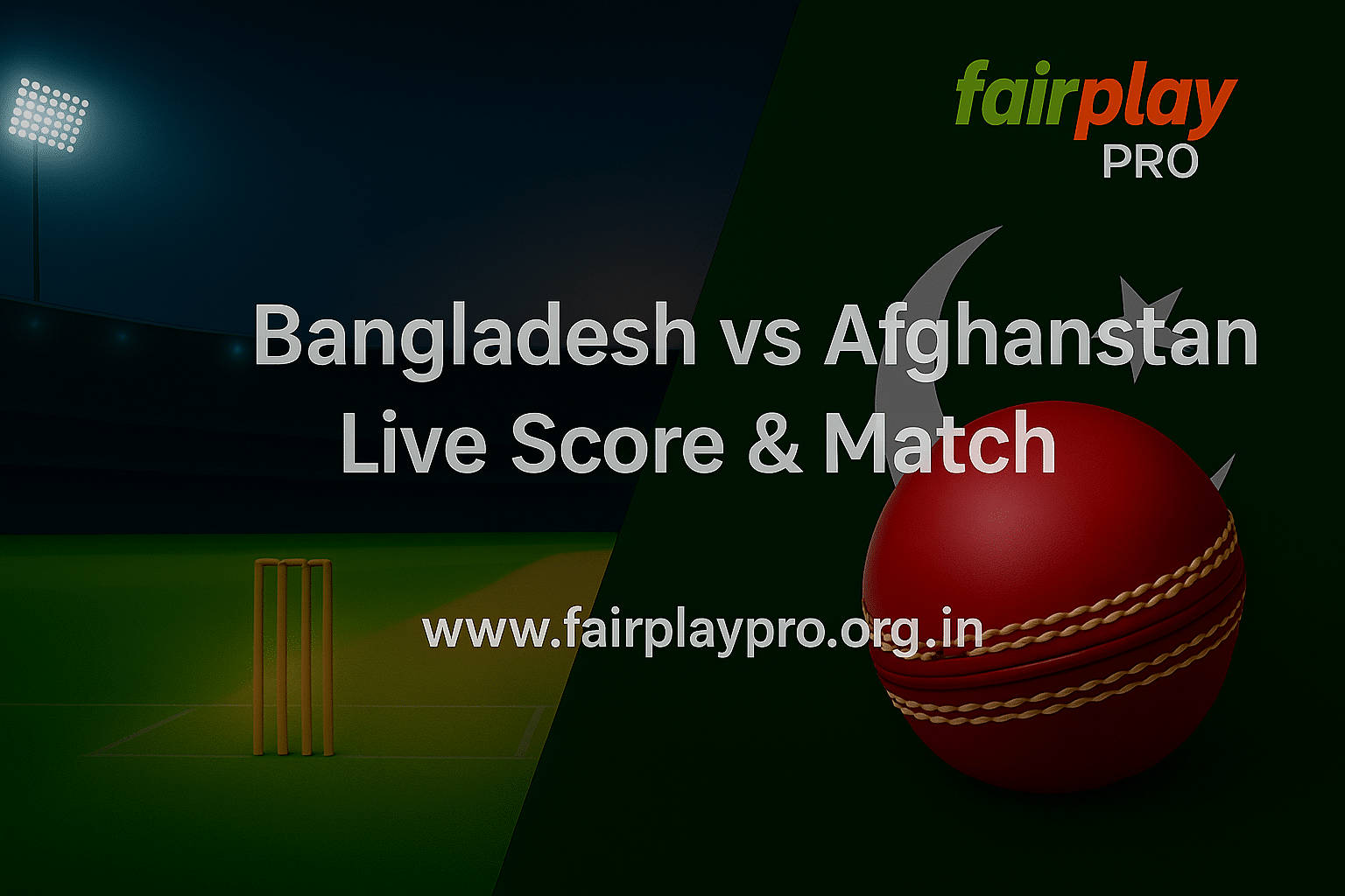 Bangladesh vs Afghanistan